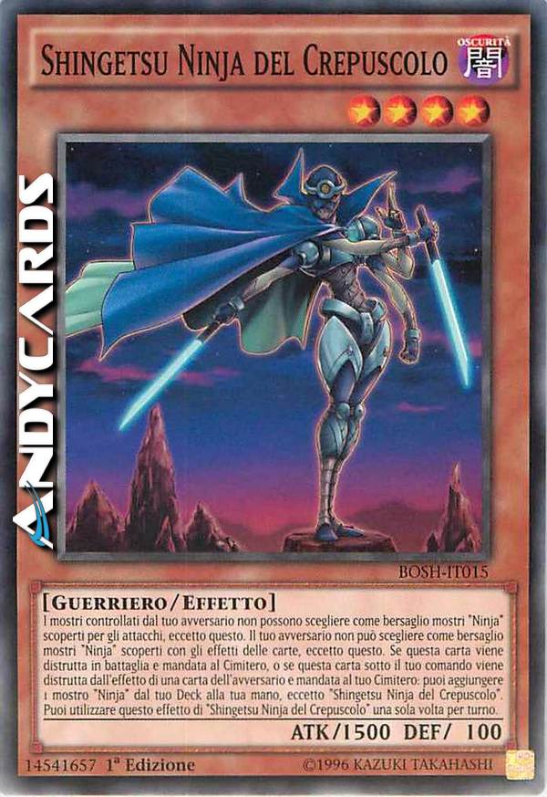 Clicca per ulteriori dettagli di - NINJA DEL CREPUSCOLO SHINGETSU - NINJA DEL CREPUSCOLO SHINGETSU