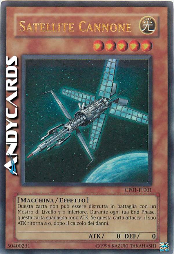 Clicca per ulteriori dettagli di - SATELLITE CANNONE - SATELLITE CANNONE