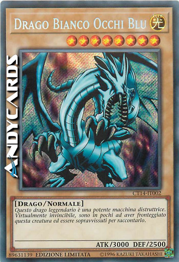 Clicca per ulteriori dettagli di - DRAGO BIANCO OCCHI BLU - DRAGO BIANCO OCCHI BLU