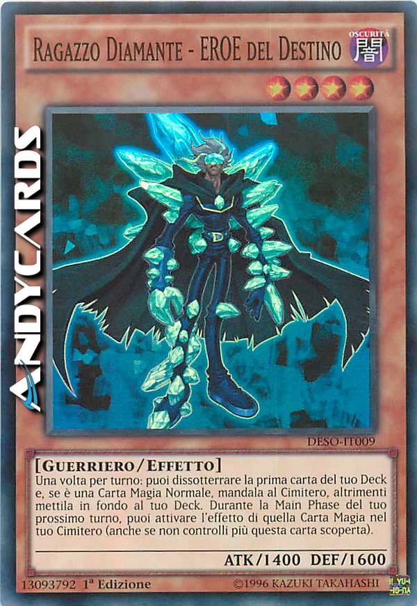 Clicca per ulteriori dettagli di - RAGAZZO DIAMANTE - EROE DEL DESTINO - RAGAZZO DIAMANTE - EROE DEL DESTINO