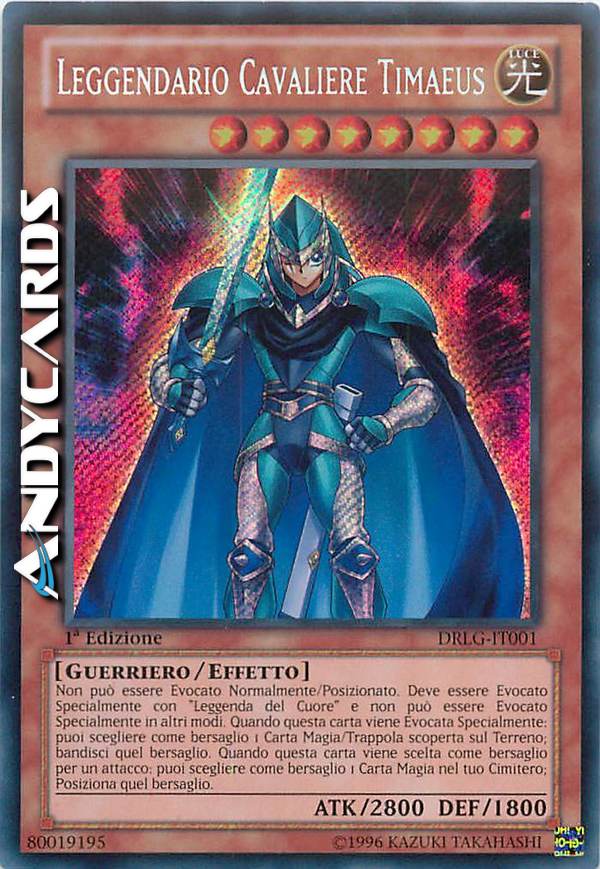 Clicca per ulteriori dettagli di - LEGGENDARIO CAVALIERE TIMAEUS - LEGGENDARIO CAVALIERE TIMAEUS