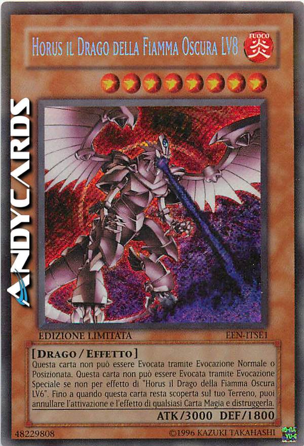 Clicca per ulteriori dettagli di - HORUS IL DRAGO DELLA FIAMMA OSCURA LV8 - HORUS IL DRAGO DELLA FIAMMA OSCURA LV8