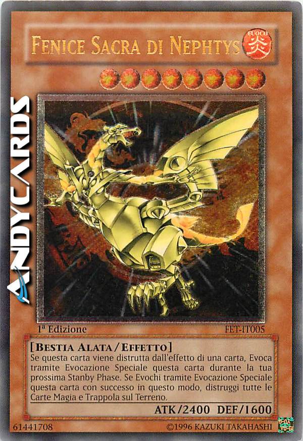 Clicca per ulteriori dettagli di - FENICE SACRA DI NEPHTYS - FENICE SACRA DI NEPHTYS