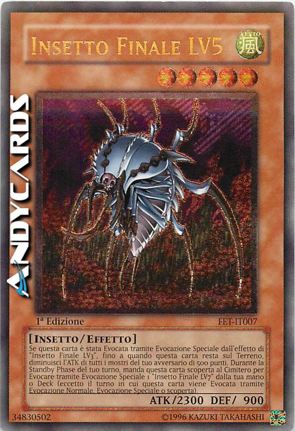 Clicca per ulteriori dettagli di - INSETTO FINALE LV5 - INSETTO FINALE LV5