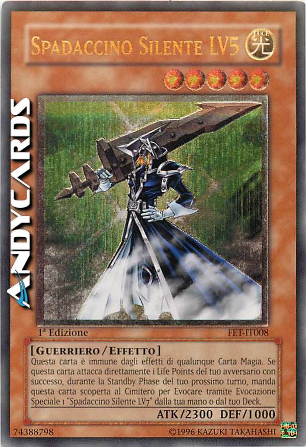 Clicca per ulteriori dettagli di - SPADACCINO SILENTE LV5 - SPADACCINO SILENTE LV5