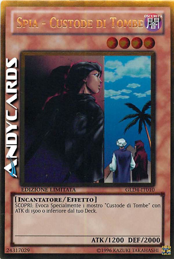 Clicca per ulteriori dettagli di - SPIA - CUSTODE DI TOMBE - SPIA - CUSTODE DI TOMBE
