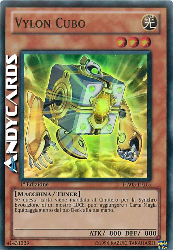 Clicca per ulteriori dettagli di - VYLON CUBO - VYLON CUBO