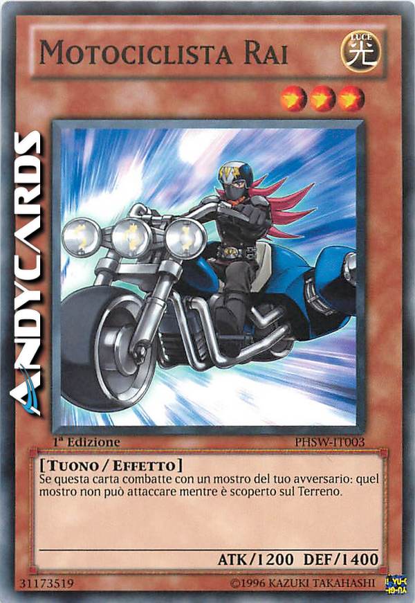 Clicca per ulteriori dettagli di - MOTOCICLISTA RAI - MOTOCICLISTA RAI