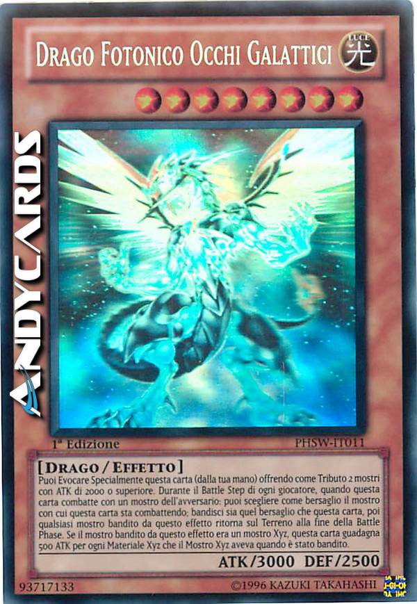 Clicca per ulteriori dettagli di - DRAGO FOTONICO OCCHI GALATTICI - DRAGO FOTONICO OCCHI GALATTICI
