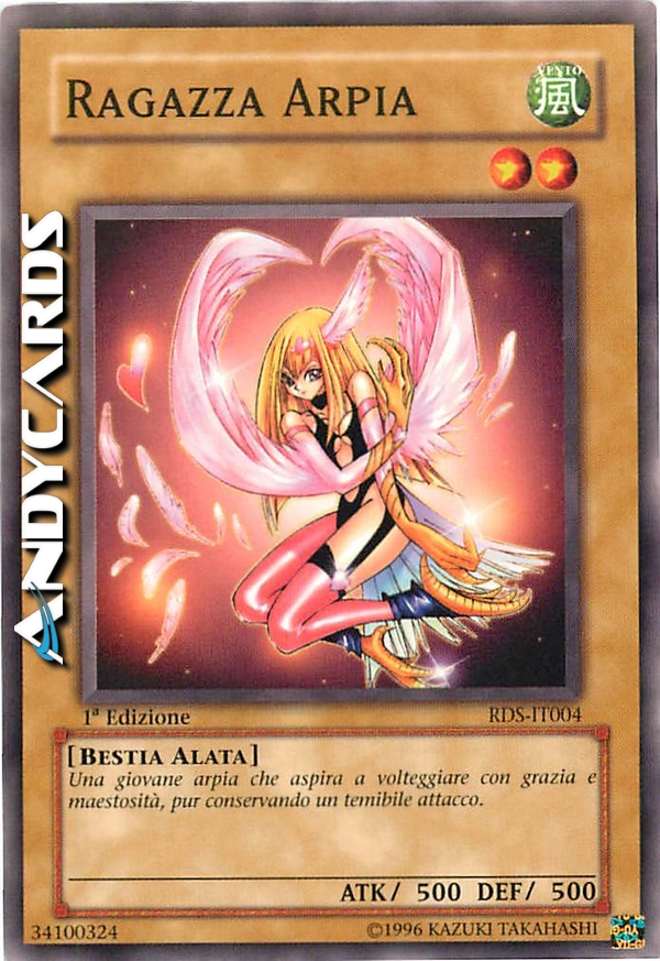 Clicca per ulteriori dettagli di - RAGAZZA ARPIA - RAGAZZA ARPIA