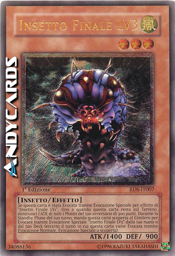 Clicca per ulteriori dettagli di - INSETTO FINALE LV3 - INSETTO FINALE LV3