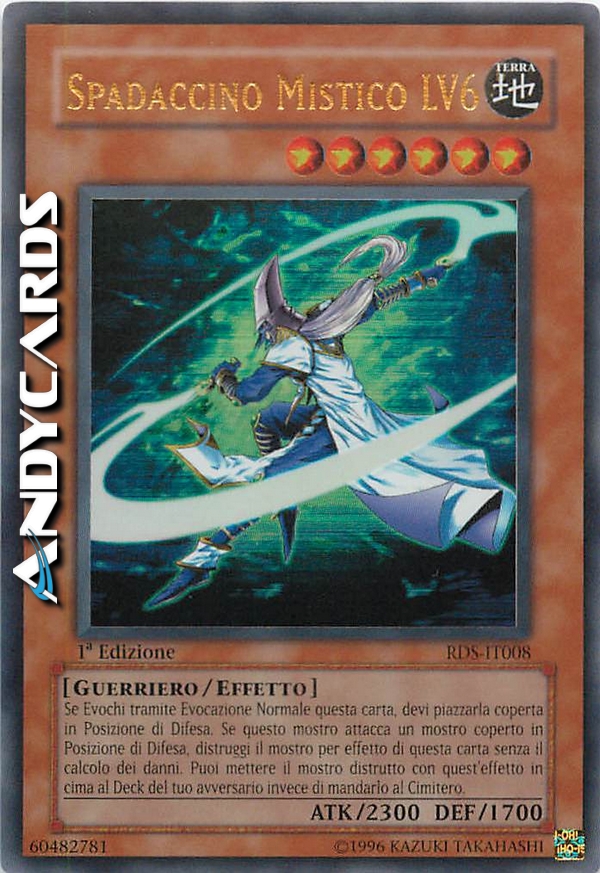 Clicca per ulteriori dettagli di - SPADACCINO MISTICO LV6 - SPADACCINO MISTICO LV6