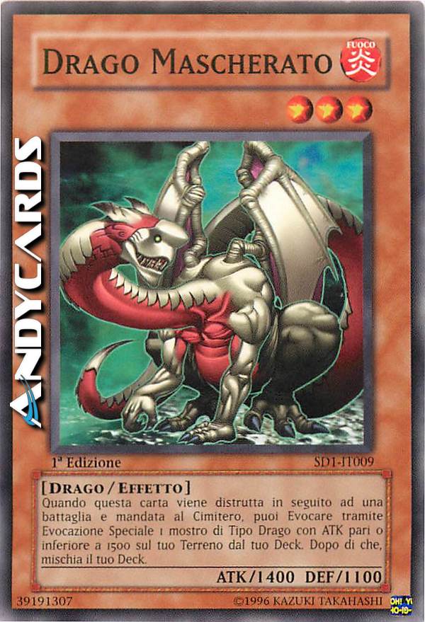 Clicca per ulteriori dettagli di - DRAGO MASCHERATO - DRAGO MASCHERATO