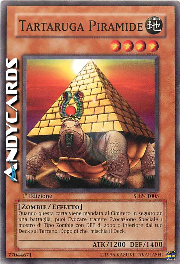 Clicca per ulteriori dettagli di - TARTARUGA PIRAMIDE - TARTARUGA PIRAMIDE
