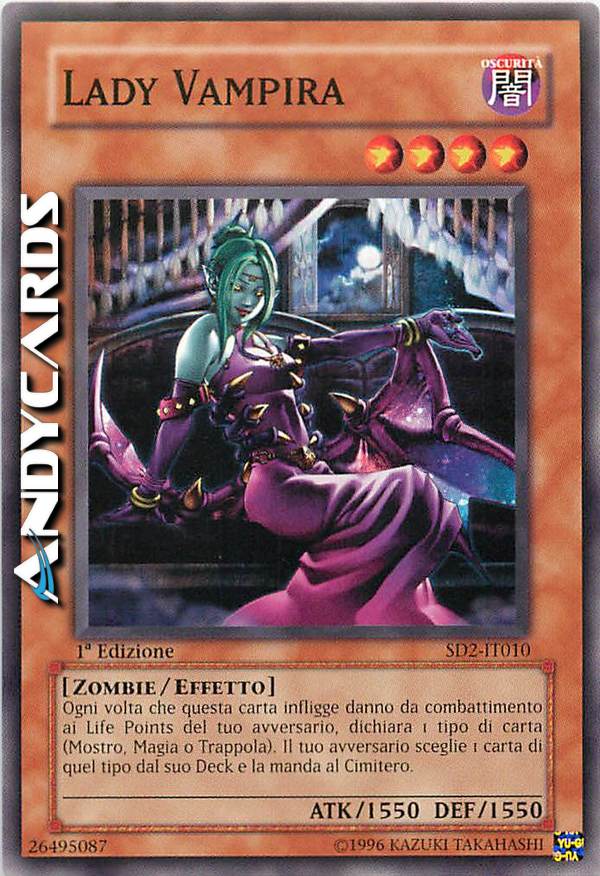 Clicca per ulteriori dettagli di - LADY VAMPIRA - LADY VAMPIRA