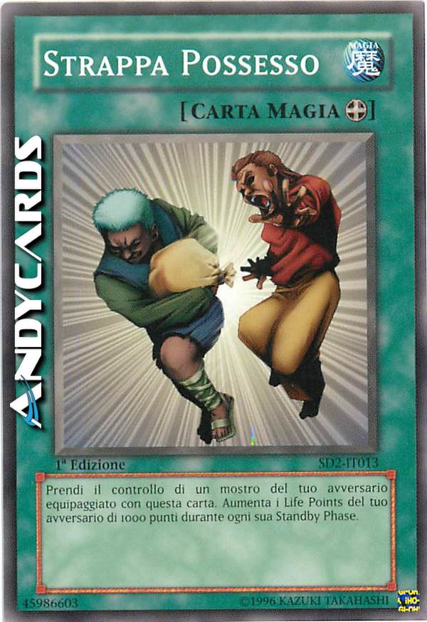 Clicca per ulteriori dettagli di - STRAPPA POSSESSO - STRAPPA POSSESSO