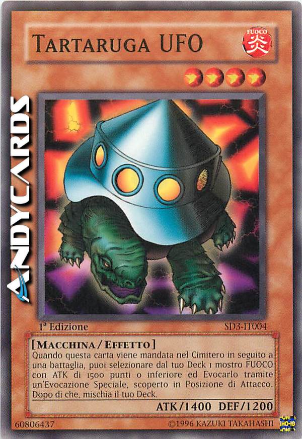 Clicca per ulteriori dettagli di - TARTARUGA UFO - TARTARUGA UFO