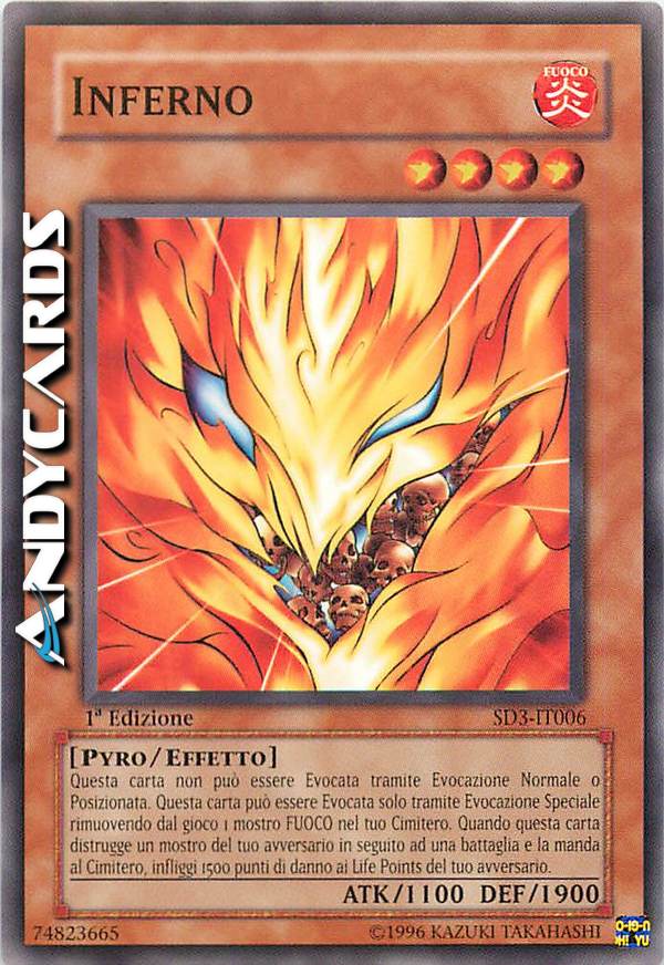 Clicca per ulteriori dettagli di - INFERNO - INFERNO