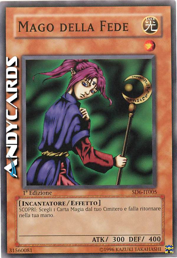 Clicca per ulteriori dettagli di - MAGO DELLA FEDE - MAGO DELLA FEDE