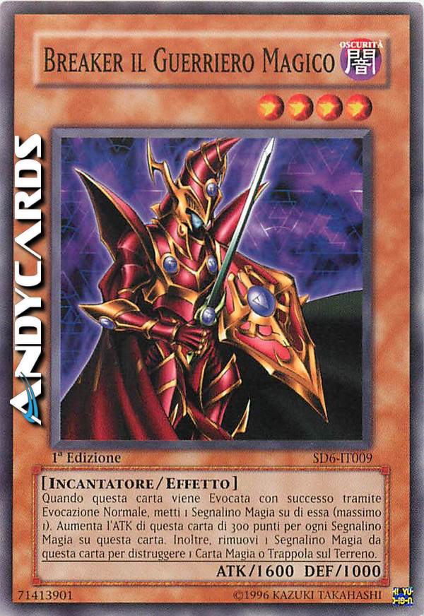 Clicca per ulteriori dettagli di - BREAKER IL GUERRIERO MAGICO - BREAKER IL GUERRIERO MAGICO