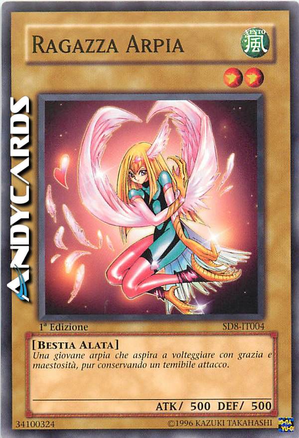 Clicca per ulteriori dettagli di - RAGAZZA ARPIA - RAGAZZA ARPIA