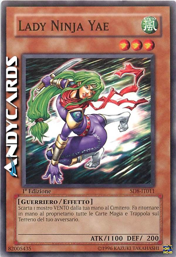 Clicca per ulteriori dettagli di - LADY NINJA YAE - LADY NINJA YAE