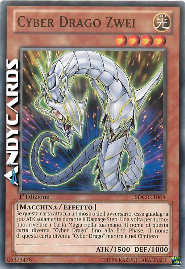 Clicca per ulteriori dettagli di - CYBER DRAGO ZWEI - CYBER DRAGO ZWEI