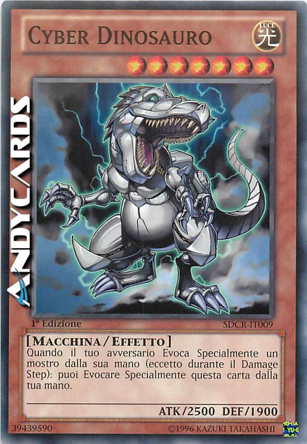 Clicca per ulteriori dettagli di - CYBER DINOSAURO - CYBER DINOSAURO