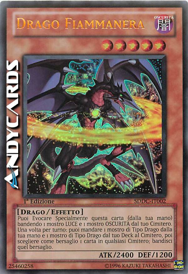 Clicca per ulteriori dettagli di - DRAGO FIAMMANERA - DRAGO FIAMMANERA