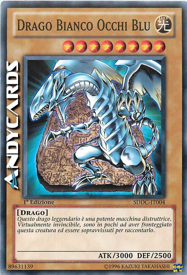 Clicca per ulteriori dettagli di - DRAGO BIANCO OCCHI BLU - DRAGO BIANCO OCCHI BLU
