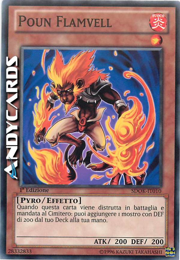 Clicca per ulteriori dettagli di - POUN FLAMVELL - POUN FLAMVELL