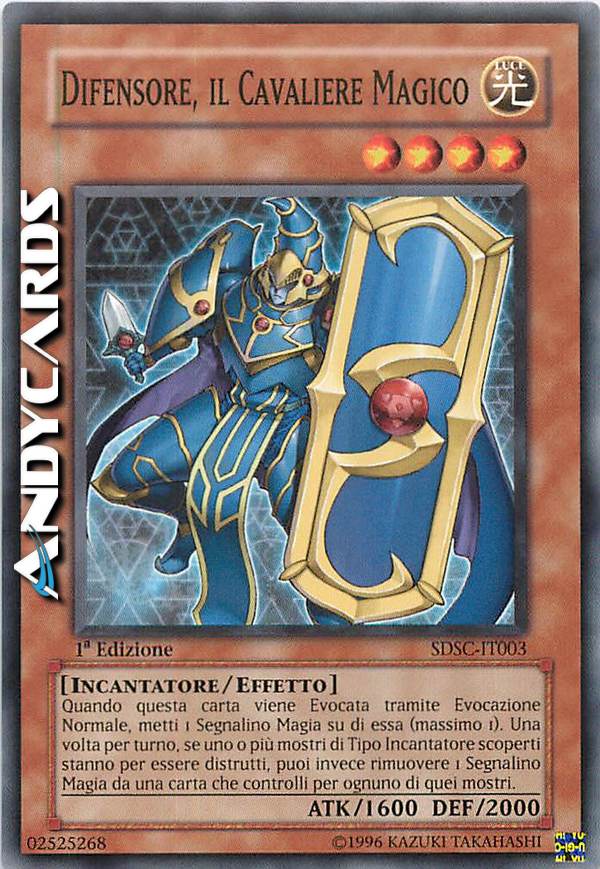 Clicca per ulteriori dettagli di - DIFENSORE, IL CAVALIERE MAGICO - DIFENSORE, IL CAVALIERE MAGICO