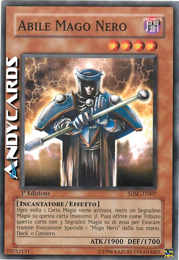 Clicca per ulteriori dettagli di - ABILE MAGO NERO - ABILE MAGO NERO