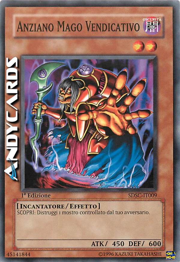 Clicca per ulteriori dettagli di - ANZIANO MAGO VENDICATIVO - ANZIANO MAGO VENDICATIVO