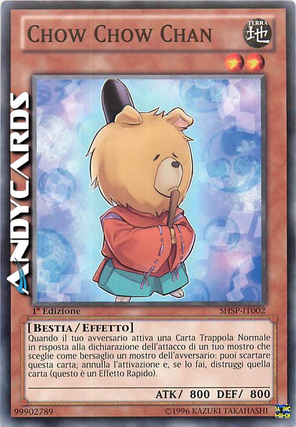 Clicca per ulteriori dettagli di - CHOW CHOW CHAN - CHOW CHOW CHAN