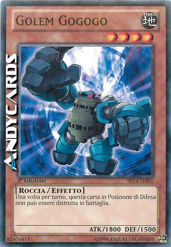 Clicca per ulteriori dettagli di - GOLEM GOGOGO - GOLEM GOGOGO