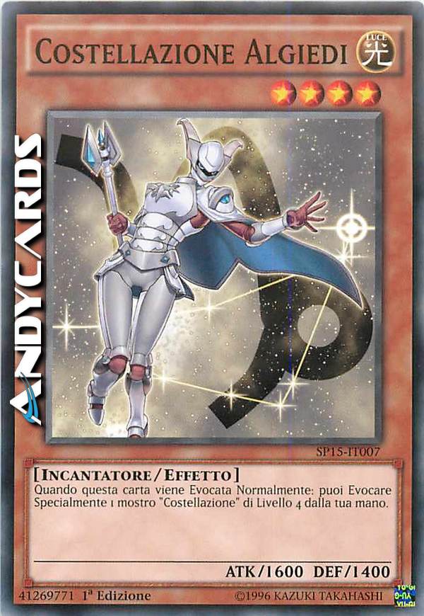 Clicca per ulteriori dettagli di - COSTELLAZIONE ALGIEDI - COSTELLAZIONE ALGIEDI