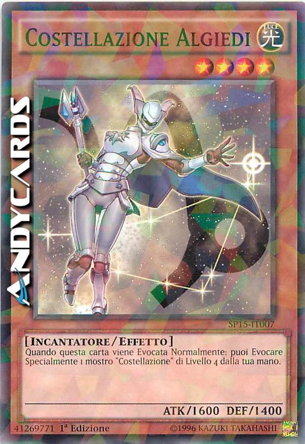 Clicca per ulteriori dettagli di - COSTELLAZIONE ALGIEDI - COSTELLAZIONE ALGIEDI