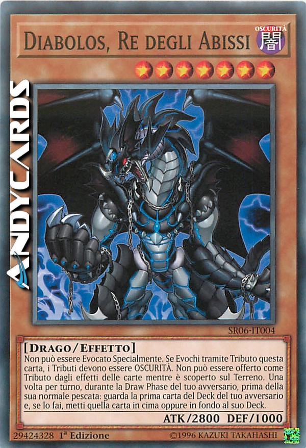Clicca per ulteriori dettagli di - DIABOLOS, RE DEGLI ABISSI - DIABOLOS, RE DEGLI ABISSI
