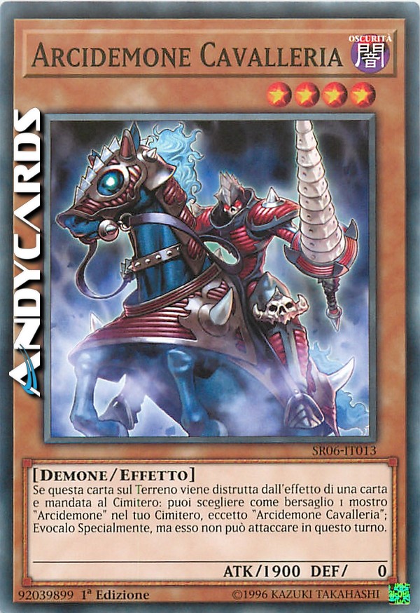 Clicca per ulteriori dettagli di - ARCIDEMONE CAVALLERIA - ARCIDEMONE CAVALLERIA