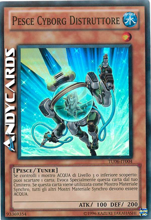 Clicca per ulteriori dettagli di - PESCE CYBORG DISTRUTTORE - PESCE CYBORG DISTRUTTORE