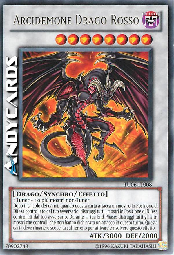 Clicca per ulteriori dettagli di - ARCIDEMONE DRAGO ROSSO - ARCIDEMONE DRAGO ROSSO