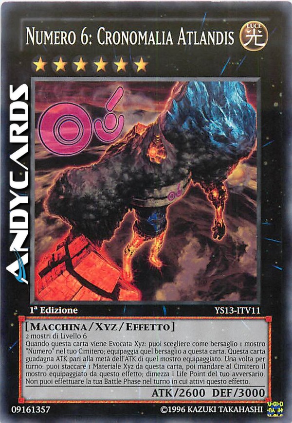 Clicca per ulteriori dettagli di - NUMERO 6: CRONOMALIA ATLANDIS - NUMERO 6: CRONOMALIA ATLANDIS