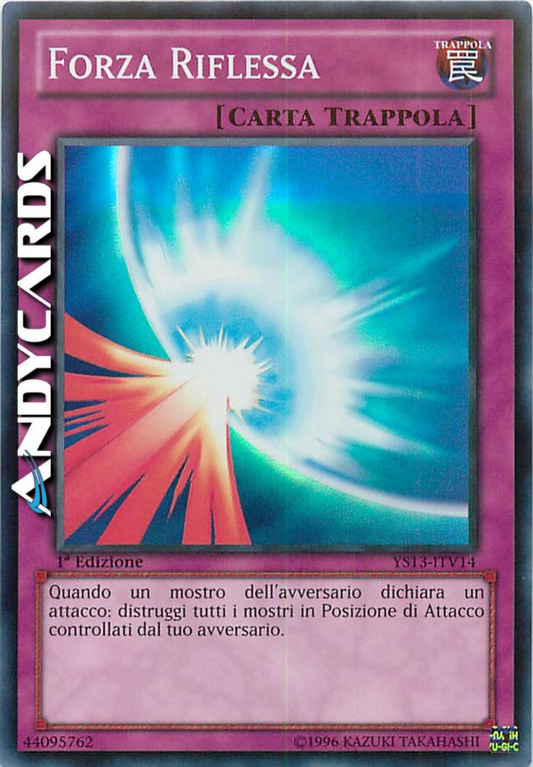 Clicca per ulteriori dettagli di - FORZA RIFLESSA - FORZA RIFLESSA