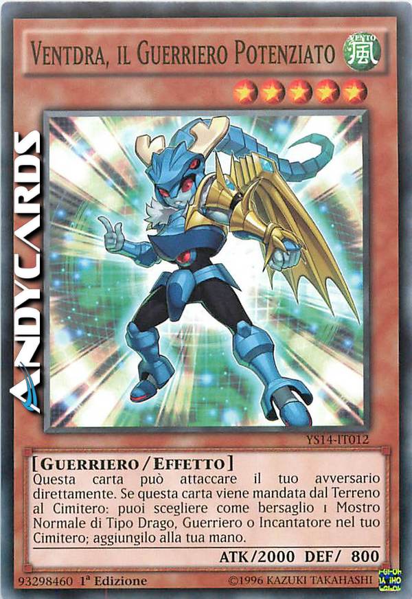 Clicca per ulteriori dettagli di - VENTDRA, IL GUERRIERO POTENZIATO - VENTDRA, IL GUERRIERO POTENZIATO