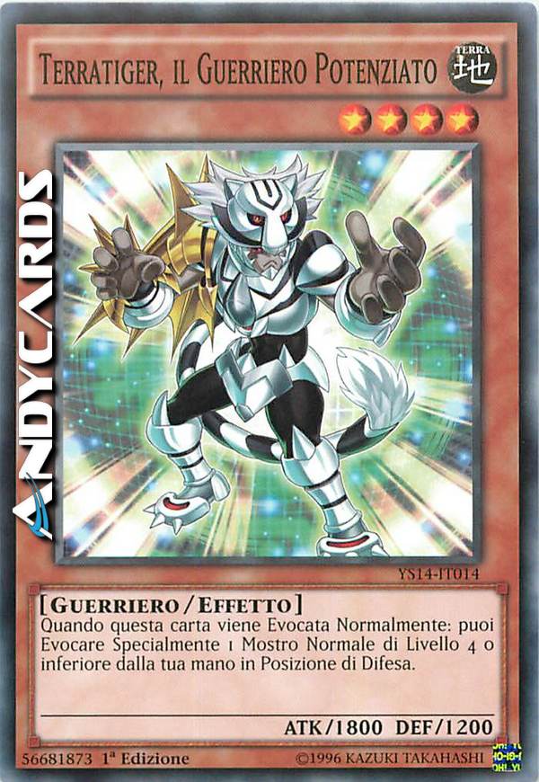 Clicca per ulteriori dettagli di - TERRATIGER, IL GUERRIERO POTENZIATO - TERRATIGER, IL GUERRIERO POTENZIATO