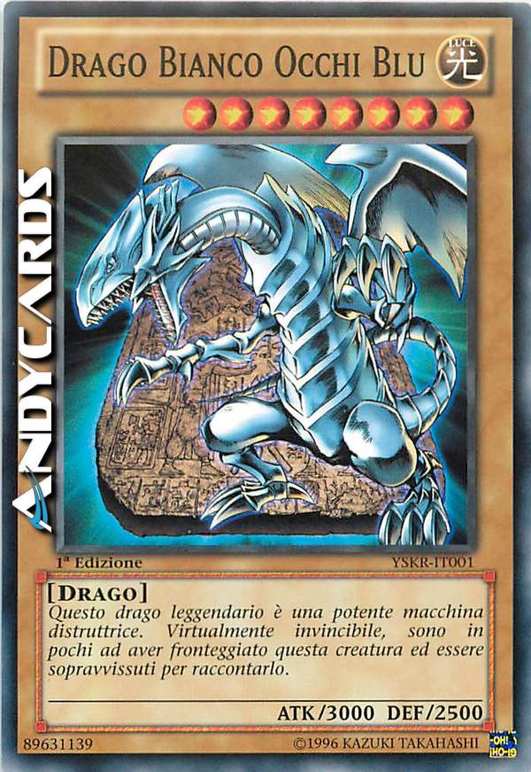 Clicca per ulteriori dettagli di - DRAGO BIANCO OCCHI BLU - DRAGO BIANCO OCCHI BLU