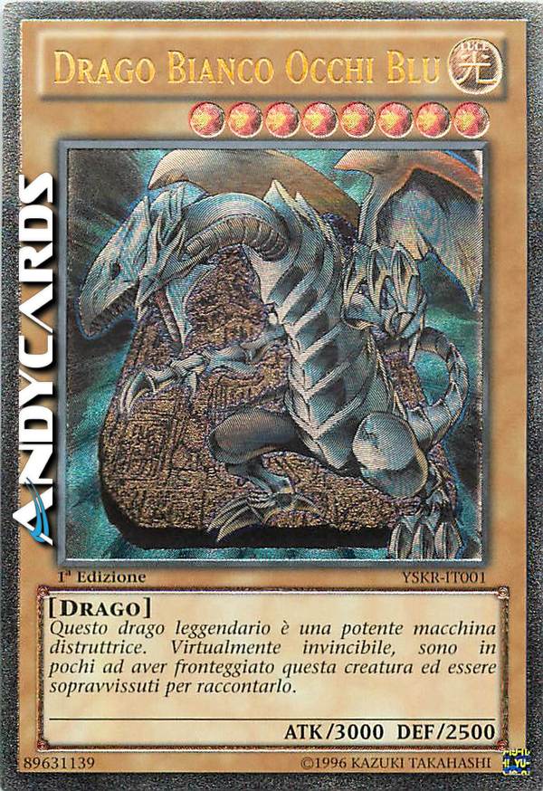 Clicca per ulteriori dettagli di - DRAGO BIANCO OCCHI BLU - DRAGO BIANCO OCCHI BLU
