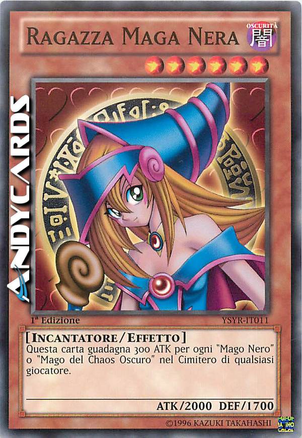 Clicca per ulteriori dettagli di - RAGAZZA MAGA NERA - RAGAZZA MAGA NERA