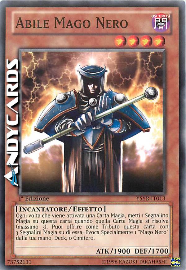 Clicca per ulteriori dettagli di - ABILE MAGO NERO - ABILE MAGO NERO
